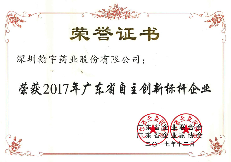 C-2017-2017年廣東省自主創新標桿企業-small
